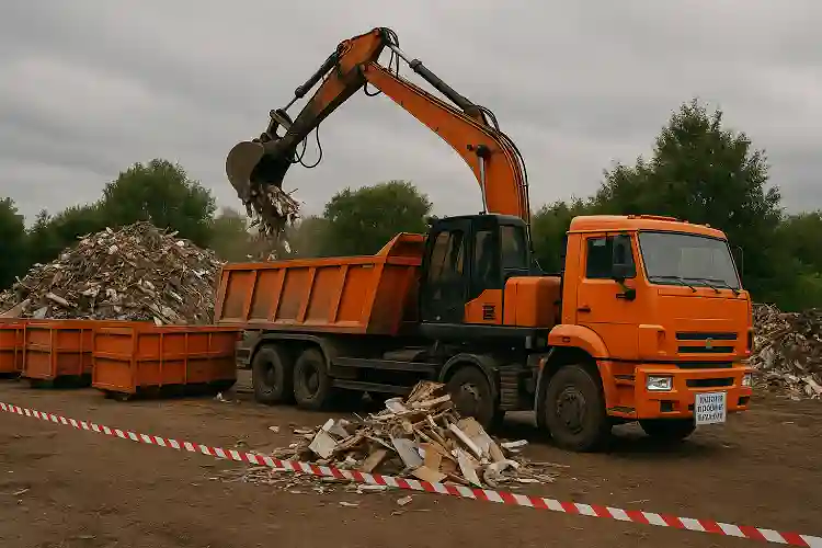 Вывоз строительного мусора